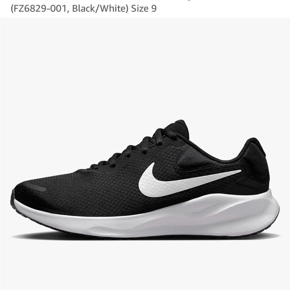 Nike Revolution 7 Women's Road Running Shoes Extra Wide FZ6829-001 Size 9 new - Picture 1 of 5